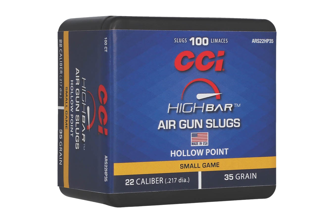 CCI 22 Caliber 35gr Hollow Point High Bar Air Gun Slugs 100/Box